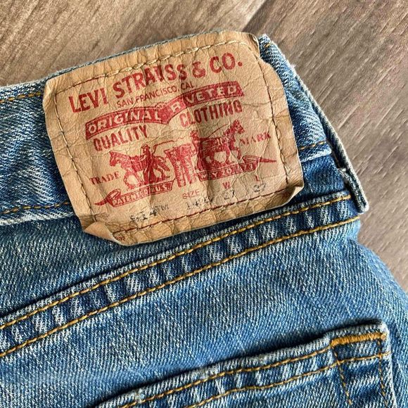 Levi’s 514 Slim Straight Size 14 Regular 27 x 27 Denim Jeans - Picture 7 of 7